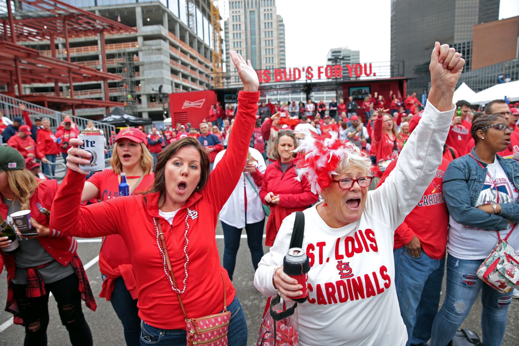 Cardinals home opener festivities